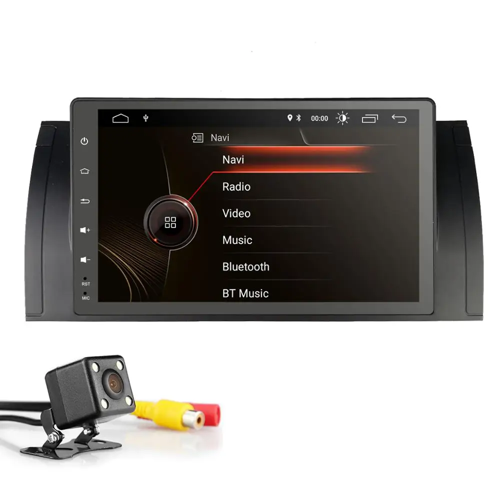 9 inch Android 9.0 HD Touch Screen Car Multimedia Radio Stereo for BMW E39 E53 X5 Wifi Bluetooth DVR TPMS OBD2 DAB+ Free Camera
9 inch Android 9.0 HD Touch Screen Car Multimedia Radio Stereo for BMW E39 E53 X5 Wifi Bluetooth DVR TPMS OBD2 DAB+ Free Camera