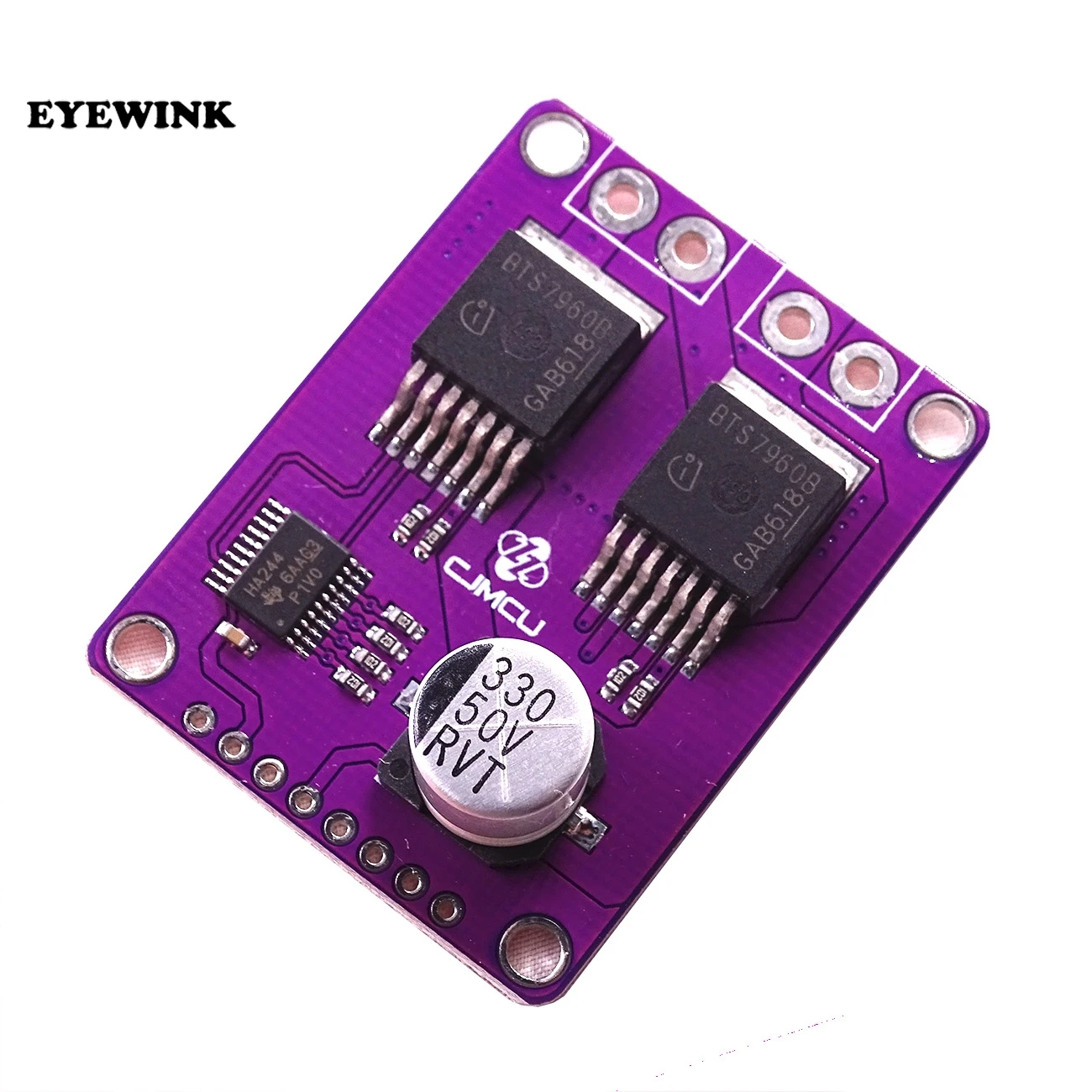 BTS7960 43A H-bridge High-power Motor Driver module/ diy smart car Current diagnostic
BTS7960 43A H-bridge High-power Motor Driver module/ diy smart car Current diagnostic