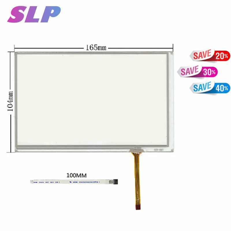 Skylarpu New 7.1 inch 4 wire Resistive Touch Screen Panel For AT070TN82V.1, AT070TN83 V.1, AT070TN84 V.1, Touch 165mm*104mm
Skylarpu New 7.1 inch 4 wire Resistive Touch Screen Panel For AT070TN82V.1, AT070TN83 V.1, AT070TN84 V.1, Touch 165mm*104mm