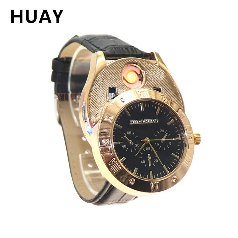 Watch Men Cigarette Lighter Watches quartz Military USB Charging sports Casual Wristwatches Windproof Lighter clock JH311 1pcs
Watch Men Cigarette Lighter Watches quartz Military USB Charging sports Casual Wristwatches Windproof Lighter clock JH311 1pcs
