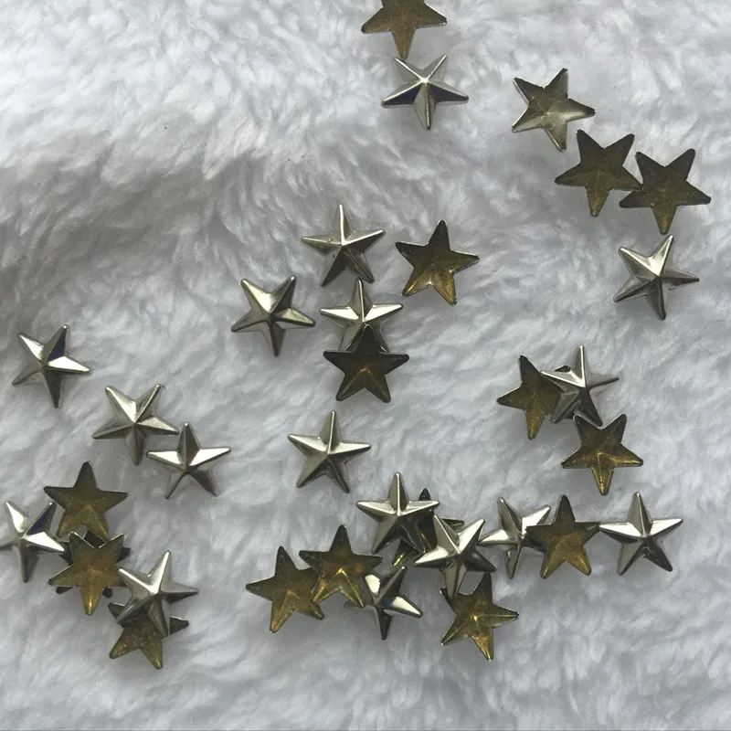 New 8mm silver Copper five-pointed star hot fix Hotfix Iron On nailhead panel pressing Studs Punk Rock DIY Spikes 15pc/lot
New 8mm silver Copper five-pointed star hot fix Hotfix Iron On nailhead panel pressing Studs Punk Rock DIY Spikes 15pc/lot