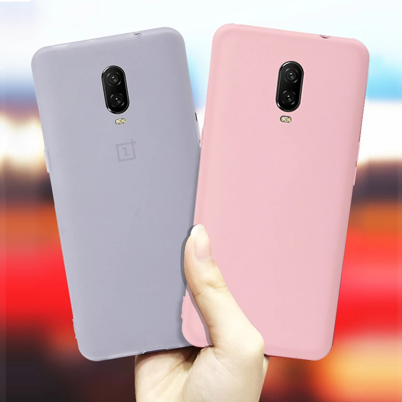 Silicone Matte TPU Phone Case for Oneplus 6T 6 5T 5 Solid Color Frosted Soft Protective Back Cover for One Plus 5T 1+6 5 Shell
Silicone Matte TPU Phone Case for Oneplus 6T 6 5T 5 Solid Color Frosted Soft Protective Back Cover for One Plus 5T 1+6 5 Shell