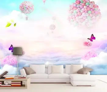 Child room background wall decoration large mural 3d wallpaper dream rose butterfly rainbow sky photo mural wallpaper
Child room background wall decoration large mural 3d wallpaper dream rose butterfly rainbow sky photo mural wallpaper