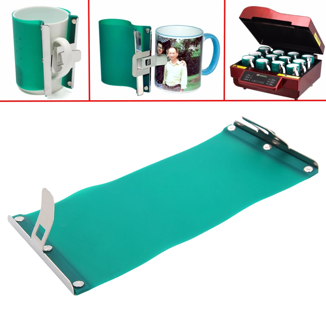 1pc 11OZ 3D Heat Transfer Clamp Sublimation Silicone Mug Wrap Cup Clamp Fixture for Printing Mugs
1pc 11OZ 3D Heat Transfer Clamp Sublimation Silicone Mug Wrap Cup Clamp Fixture for Printing Mugs
