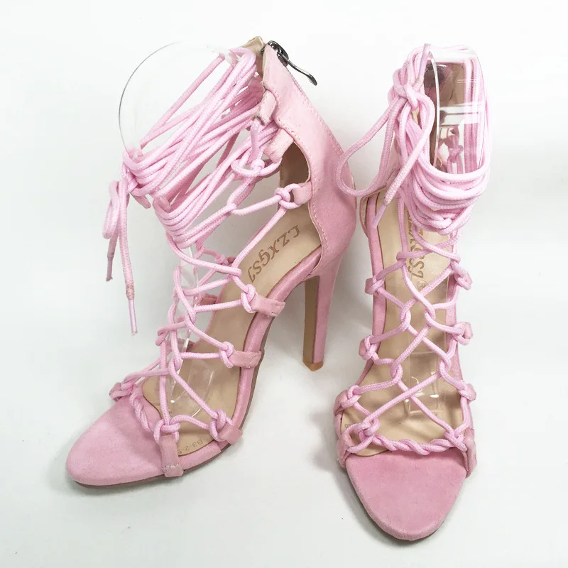 xingDeng women design ankle strap bandage zip high heels sandals shoes ladies sexy party air mesh lace up rope tie sandal shoes
xingDeng women design ankle strap bandage zip high heels sandals shoes ladies sexy party air mesh lace up rope tie sandal shoes