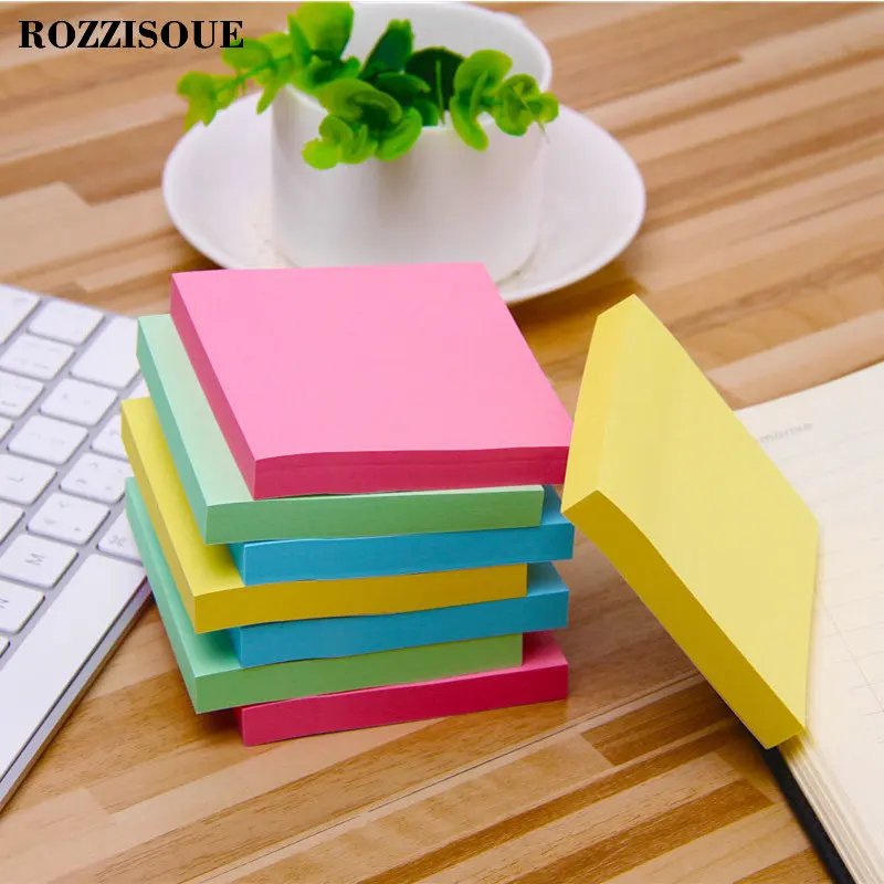 100 Pages Multicolor Sticky Notes Cute Memo Me Pads Sticker Post It Bookmark Marker Flags Planner Briefpapier Office Supplies
100 Pages Multicolor Sticky Notes Cute Memo Me Pads Sticker Post It Bookmark Marker Flags Planner Briefpapier Office Supplies