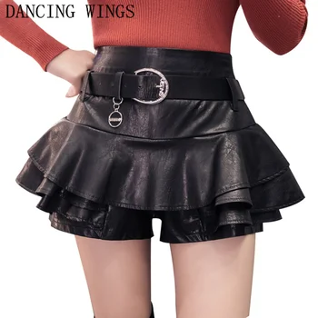 Spring black high waist PU leather skirt wild lotus leaf cake skirt Tutu skirt shorts skirt female
Spring black high waist PU leather skirt wild lotus leaf cake skirt Tutu skirt shorts skirt female