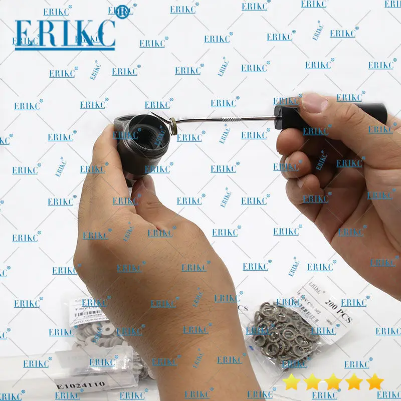ERIKC Fuel Diesel Injector sealing rings Disassembly repair tool kits Remove Tool for Bosch Injector Dismantling F00VC99002
ERIKC Fuel Diesel Injector sealing rings Disassembly repair tool kits Remove Tool for Bosch Injector Dismantling F00VC99002