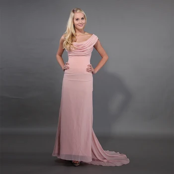 Elegant One Shoulder Simple Pink Evening Dresses Mermaid Style Pleats Chiffon Sweep Train 2019 Formal Party Dress Robe De Soiree
Elegant One Shoulder Simple Pink Evening Dresses Mermaid Style Pleats Chiffon Sweep Train 2019 Formal Party Dress Robe De Soiree