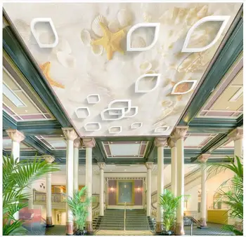 Customized 3d photo wallpaper 3d ceiling murals wallpaper Sand shell mural painting the ceiling wall decor bedroom wallpaper
Customized 3d photo wallpaper 3d ceiling murals wallpaper Sand shell mural painting the ceiling wall decor bedroom wallpaper