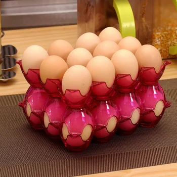 3PCS/Set Superimposed 12 Grid Plastic Egg Box Thickening Egg Storage Box Refrigerator Egg Preservation Bin Egg Rack
3PCS/Set Superimposed 12 Grid Plastic Egg Box Thickening Egg Storage Box Refrigerator Egg Preservation Bin Egg Rack
