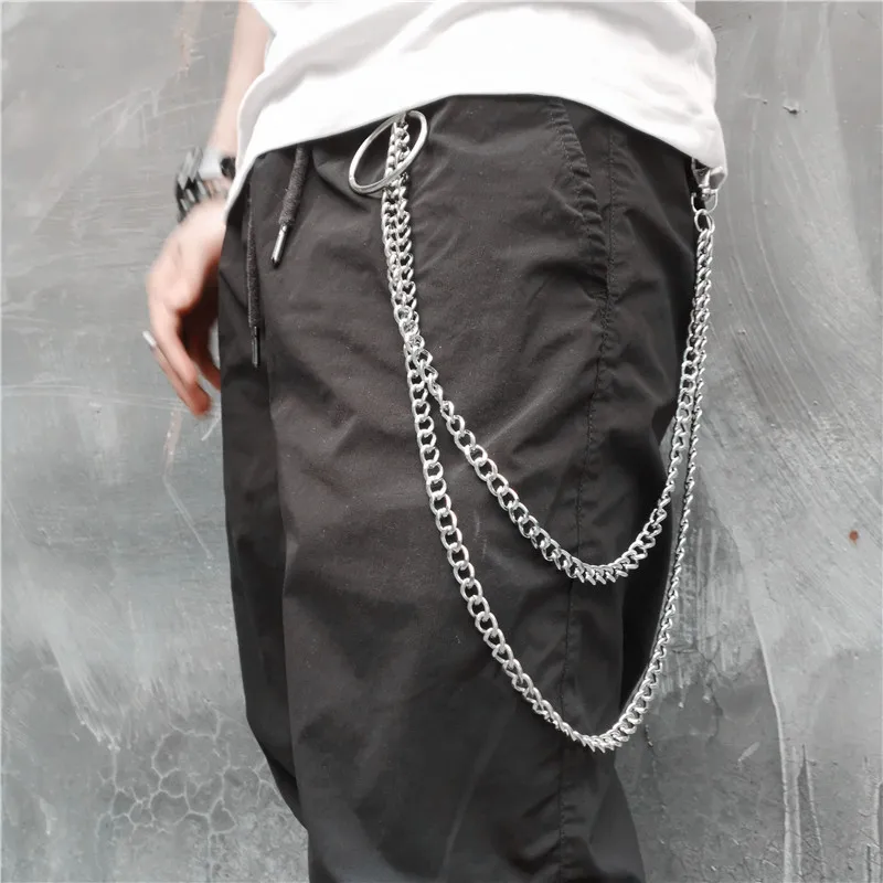 BLA Fashion Punk Hip-hop Pants chain Belt Waist Chain Jeans Chain Keychain Metal Keyring Men women Accessories Jewelry Z30
BLA Fashion Punk Hip-hop Pants chain Belt Waist Chain Jeans Chain Keychain Metal Keyring Men women Accessories Jewelry Z30
