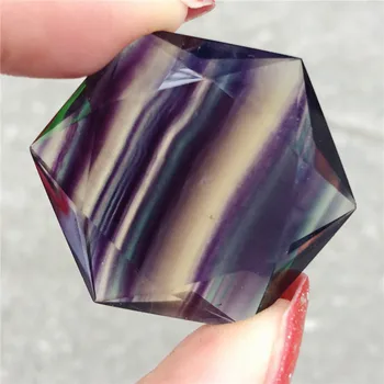 Natural fluorite six-star pendant colorful crystal geometry DIY accessories for men and women 1pcs
Natural fluorite six-star pendant colorful crystal geometry DIY accessories for men and women 1pcs