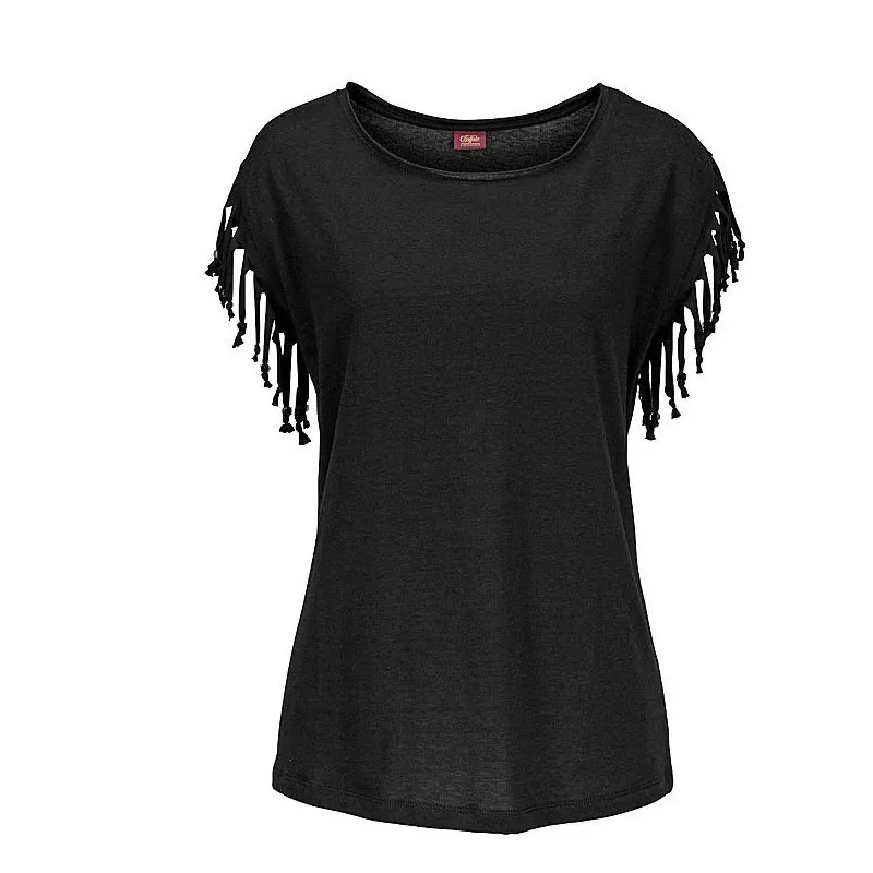 Wholesale Casual Stylish Women Batwing Sleeve T-Shirt O-Neck Tassel Khaqi/Green/Black Three Color Tops Tees S- 5XL On Sale
Wholesale Casual Stylish Women Batwing Sleeve T-Shirt O-Neck Tassel Khaqi/Green/Black Three Color Tops Tees S- 5XL On Sale
