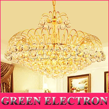 110V-220V Luxury Gold Crystal Chandelier Modern K9 LED Living Room Light lustres de cristal Indoor Lighting E14 Bulbs
110V-220V Luxury Gold Crystal Chandelier Modern K9 LED Living Room Light lustres de cristal Indoor Lighting E14 Bulbs