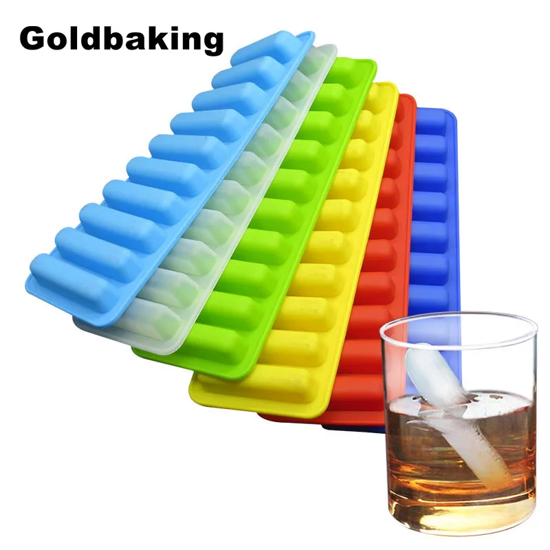 Goldbaking Silicone Ice Stick Tray Ice Tube Making Trays Perfect Ice Cube Sticks Molds for Small Mouth Sport Water Bottles
Goldbaking Silicone Ice Stick Tray Ice Tube Making Trays Perfect Ice Cube Sticks Molds for Small Mouth Sport Water Bottles