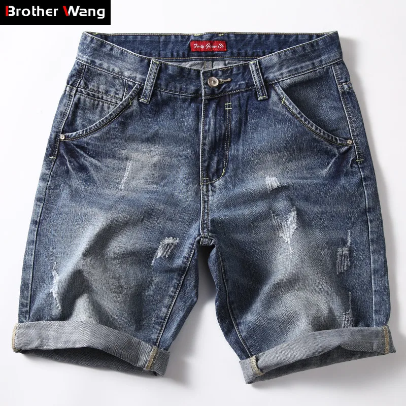 Classic Denim Shorts Men 2023 Summer Fashion Casual Slim Fit Ripped Blue Short Jeans Male Brand Clothes2
Classic Denim Shorts Men 2023 Summer Fashion Casual Slim Fit Ripped Blue Short Jeans Male Brand Clothes2
