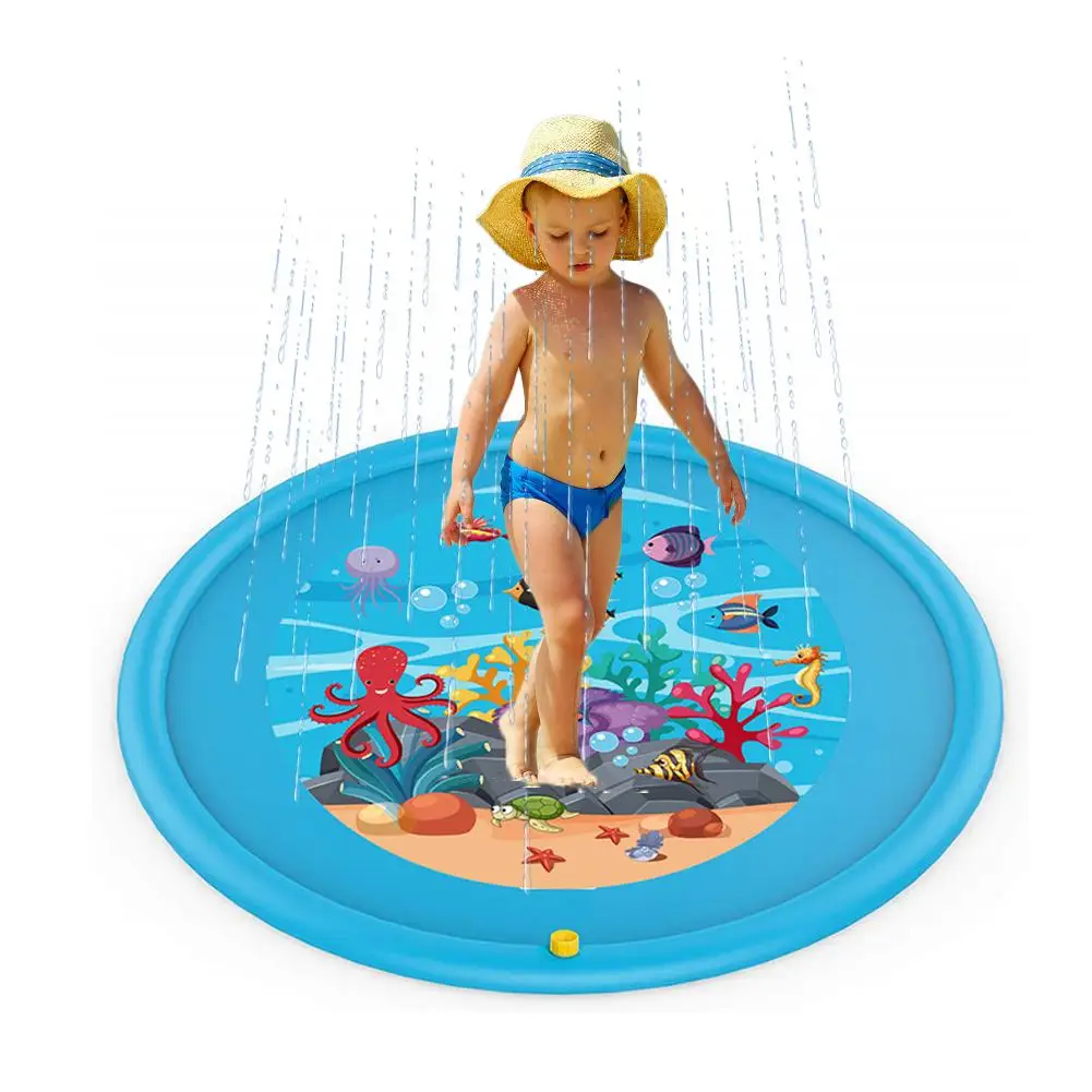 Baby Swimming Pool Wading Squirt Fun Pool Play Mat Outdoor Squirt Splash Water Mat For Toddlers Water Pad Kids Inflatable Toys
Baby Swimming Pool Wading Squirt Fun Pool Play Mat Outdoor Squirt Splash Water Mat For Toddlers Water Pad Kids Inflatable Toys