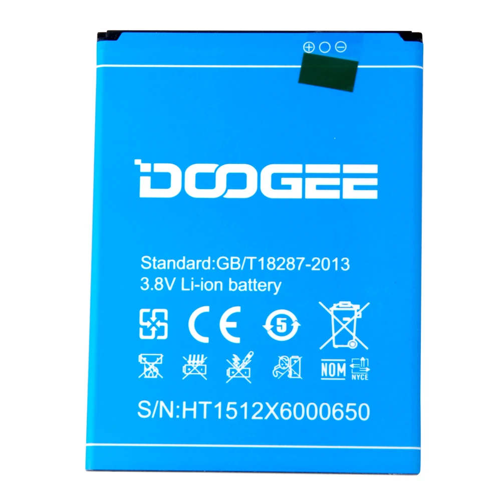 100% Оригинальный резервный аккумулятор DOOGEE X6 для 3000 мАч Pro Smart мобильный телефон ++