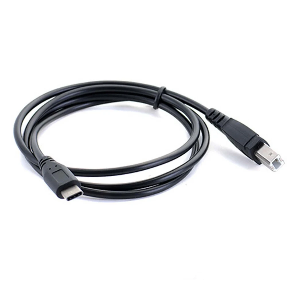 1 м USB C 3 Type папа к 2 0 B Тип Мужской кабель для передачи данных телефон принтер GY88| |