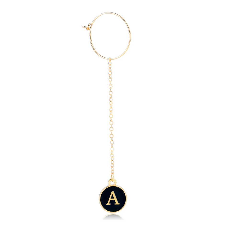 YANGQI Trendy LETTER Long Drop Earrings Gold Color Metal Alphabet A-Z Fashion Design Earrings Female Jewelry For Women
YANGQI Trendy LETTER Long Drop Earrings Gold Color Metal Alphabet A-Z Fashion Design Earrings Female Jewelry For Women