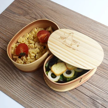 Wooden Cartoon Double-deck Bento Boxes Children Hand Carved Cute Pattern Lunch Box Food Container With Edible Grade Painting
Wooden Cartoon Double-deck Bento Boxes Children Hand Carved Cute Pattern Lunch Box Food Container With Edible Grade Painting