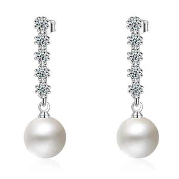 Utimtree Stud Earrings Sterling Silver 925 Fashion Pearls Earring Jewelry with Stone Elegant Wedding Earring for Brides Jewelry
Utimtree Stud Earrings Sterling Silver 925 Fashion Pearls Earring Jewelry with Stone Elegant Wedding Earring for Brides Jewelry