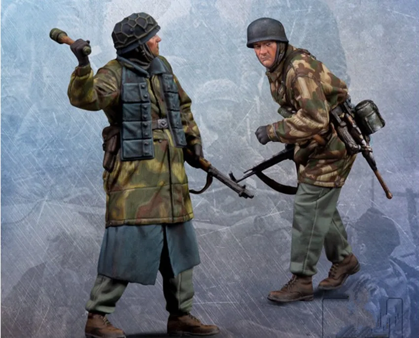 1/35 модельная фигурка из смолы комплект нераскрашенный 933 | Игрушки и хобби