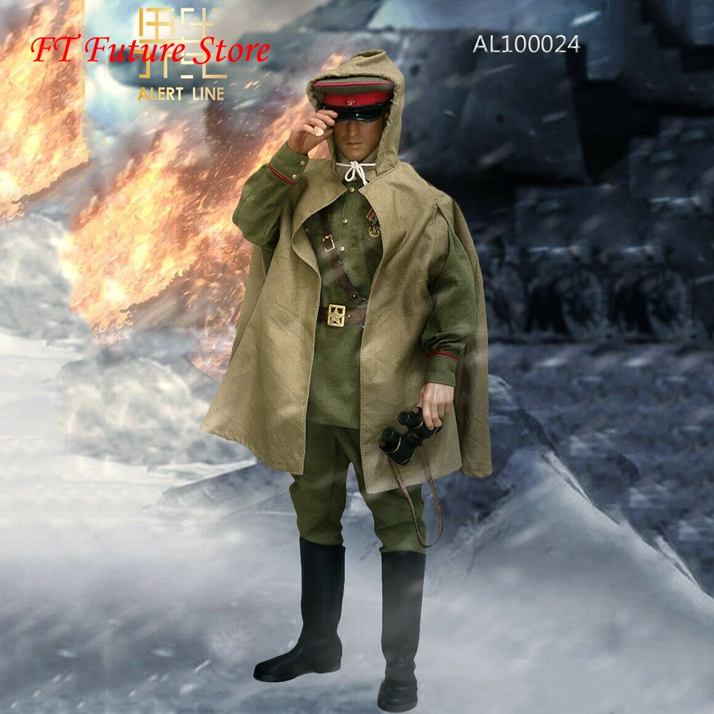 WWII Red Army Lt Officer AL100023 Winter Hat 1//6 Scale Alert Line Figures