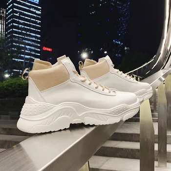 2019 new men Chunky sneakers lace up shoes white platform stylish mixed color breathable adult male Tenis shoes K4-08
2019 new men Chunky sneakers lace up shoes white platform stylish mixed color breathable adult male Tenis shoes K4-08