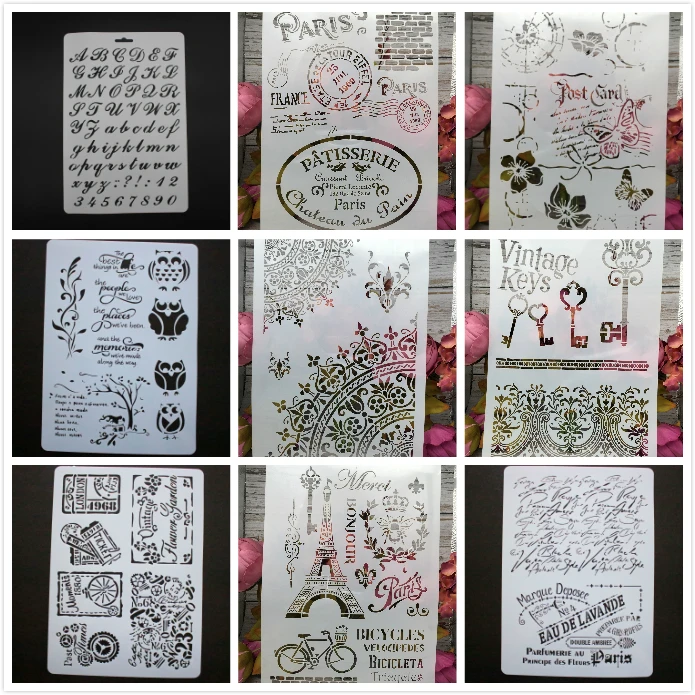 A4 Paris Tower Stamp Words Craft Layering Stencils Wall Painting Scrapbooking Stamping Embossing Album Paper Card Template
A4 Paris Tower Stamp Words Craft Layering Stencils Wall Painting Scrapbooking Stamping Embossing Album Paper Card Template