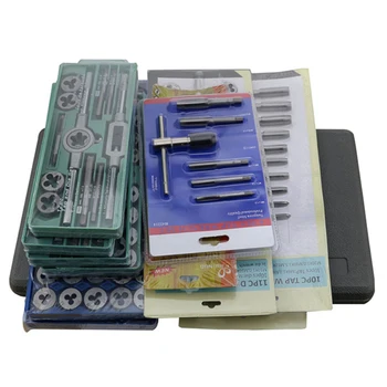 40 Pcs Alloy Steel Tap And Die Set Metric Imperial Standard Tap Dies Set Tool Internal External Thread Cutting Hand Tapping Tool
40 Pcs Alloy Steel Tap And Die Set Metric Imperial Standard Tap Dies Set Tool Internal External Thread Cutting Hand Tapping Tool