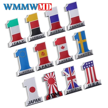 3D ONE Car Metal Sticker Aluminum National Flag Car Body Trunk Logo Auto Motorcycle Personality Decoration Sticker Car Styling
3D ONE Car Metal Sticker Aluminum National Flag Car Body Trunk Logo Auto Motorcycle Personality Decoration Sticker Car Styling