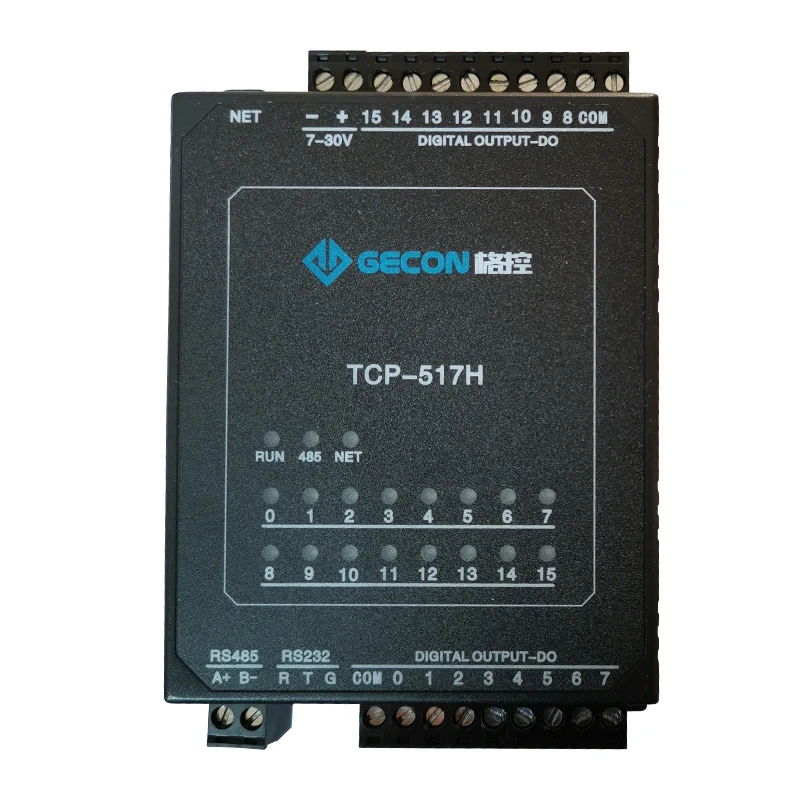 Freeshipping 16DO switch NPN transistor output module MODBUS communication protocol 16NPN + Ethernet + RS485 + RS232
Freeshipping 16DO switch NPN transistor output module MODBUS communication protocol 16NPN + Ethernet + RS485 + RS232