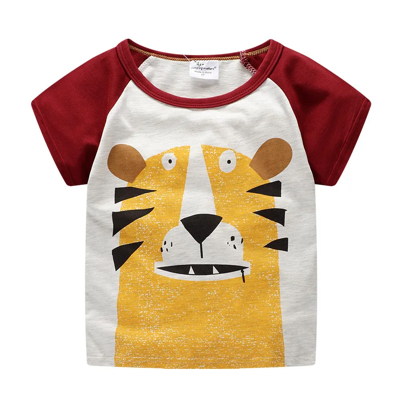 Children Clothes Short Sleeve T-Shirts Kids T Shirt For Boys tiger Pattern Baby Girl Tshirt summer 2019 Girls Tops 100% Cotton
Children Clothes Short Sleeve T-Shirts Kids T Shirt For Boys tiger Pattern Baby Girl Tshirt summer 2019 Girls Tops 100% Cotton