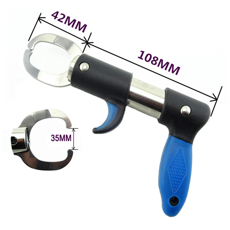 Fishing Gripper Portable Stainless Steel Fish Lip Grip Strong Professional Fishing accessories For Fisherman
Fishing Gripper Portable Stainless Steel Fish Lip Grip Strong Professional Fishing accessories For Fisherman