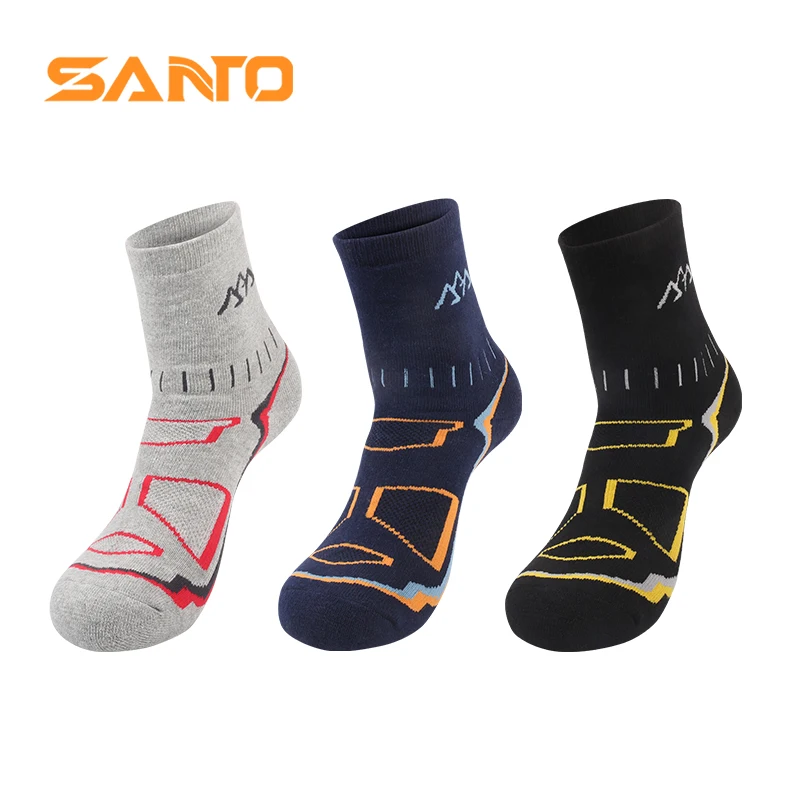 SANTO 1 Pair S016 Men Sporting Socks Comfy Bicycle Cycling Outdoor Sports Hiking Workout Sock Quick-dry Breathable Footwear
SANTO 1 Pair S016 Men Sporting Socks Comfy Bicycle Cycling Outdoor Sports Hiking Workout Sock Quick-dry Breathable Footwear