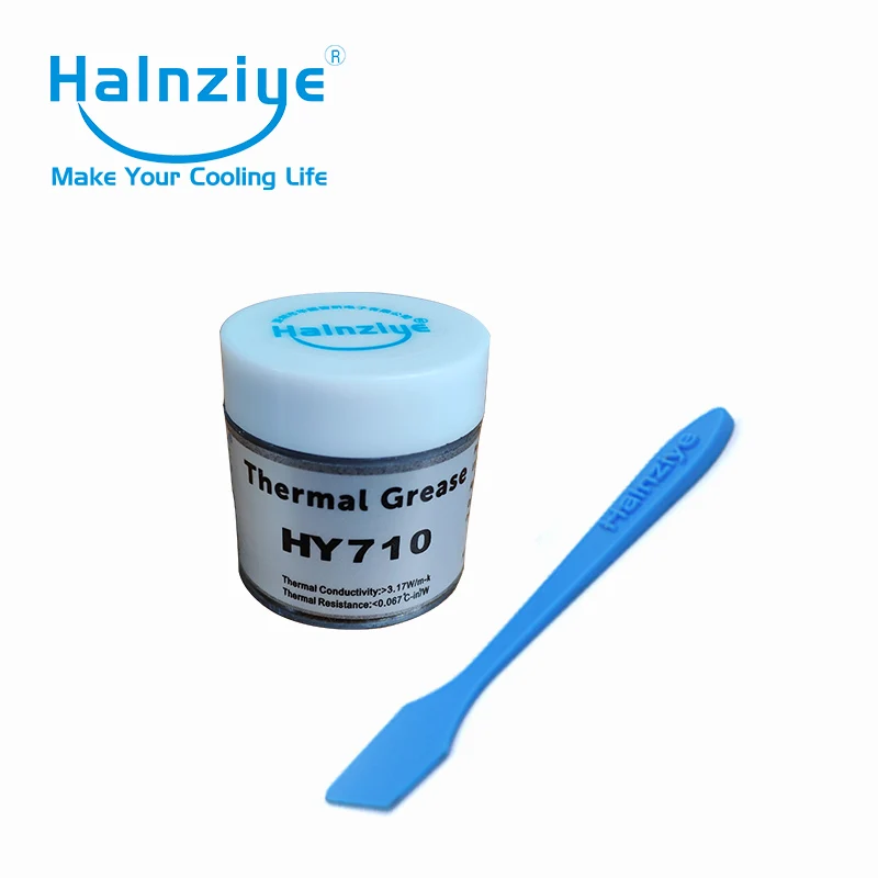 

free shipping 10g can packing HY710 cup thermal paste waterproof thermal grease heatsink thermal compound