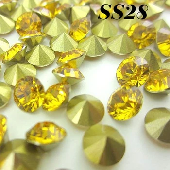 Free shipping SS28 6.0-6.2mm Yellow 144pcs Resin rhinestones Pointback,Resin Stones Pointed back for DIY Decoration
Free shipping SS28 6.0-6.2mm Yellow 144pcs Resin rhinestones Pointback,Resin Stones Pointed back for DIY Decoration
