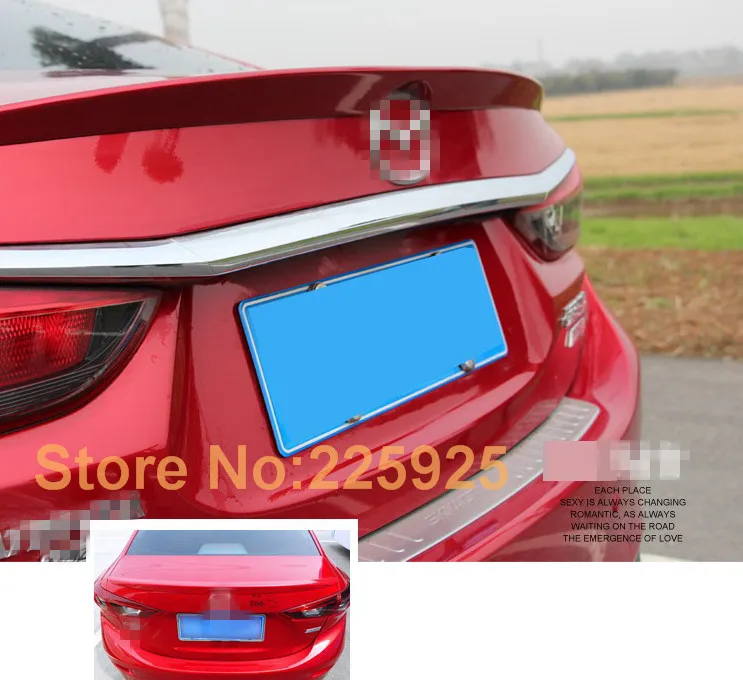 Задний спойлер из АБС-пластика для Mazda 6 M6 Atenza 2014 2015 2016 | Автомобили и мотоциклы