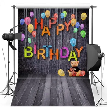 Purple Balloon Teddy Bear Happy Birthday Wall photo backdrop Vinyl cloth High quality Computer print party Backgrounds
Purple Balloon Teddy Bear Happy Birthday Wall photo backdrop Vinyl cloth High quality Computer print party Backgrounds