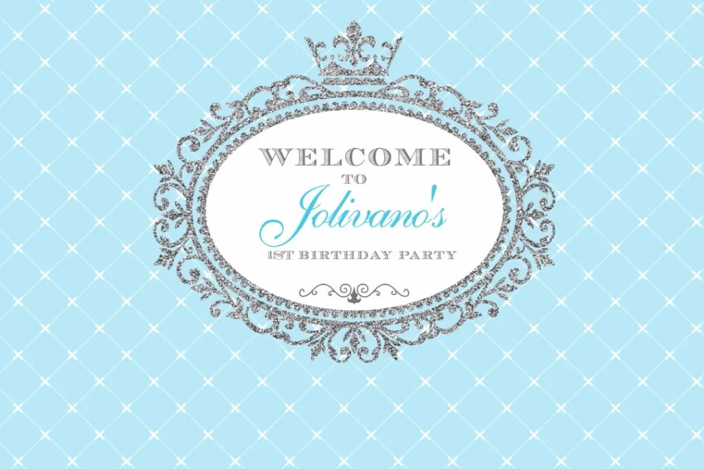custom crown prince boy blue birthday photography studio background High quality Computer print party backdrop
custom crown prince boy blue birthday photography studio background High quality Computer print party backdrop