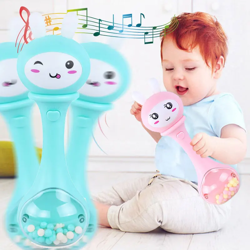Фото Умные игрушки погремушки для детей колокольчик музыкальная - купить