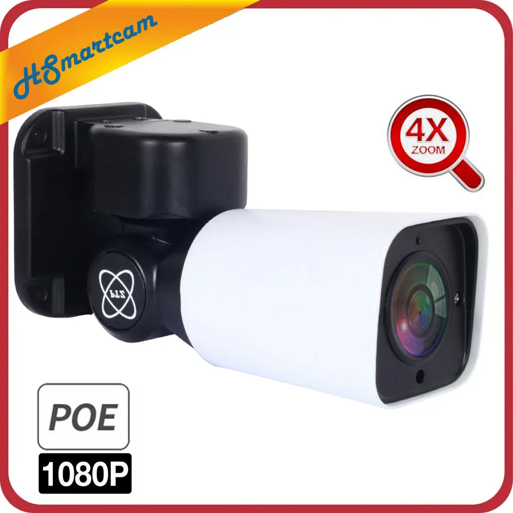 2MP PTZ Bullet IP Camera Outdoor 4X Optical ZOOM Network PTZ Camera Waterproof IP66 IR 50M CCTV Security Bullet Camera 48V POE
2MP PTZ Bullet IP Camera Outdoor 4X Optical ZOOM Network PTZ Camera Waterproof IP66 IR 50M CCTV Security Bullet Camera 48V POE