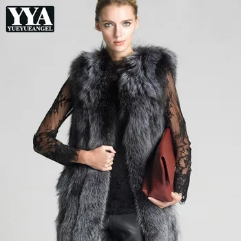 2020 Fashion Womans Sleeveless Faux Fox Fur Vest Elegant Party Long Outwear Streetwear Slim Fit Woman Furry Coat Plus Size S-6XL
2020 Fashion Womans Sleeveless Faux Fox Fur Vest Elegant Party Long Outwear Streetwear Slim Fit Woman Furry Coat Plus Size S-6XL