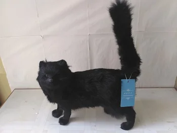 large 32cm simulation black cat hard model toy polyethylene&furs handicraft home decoration birthday gift s0010
large 32cm simulation black cat hard model toy polyethylene&furs handicraft home decoration birthday gift s0010