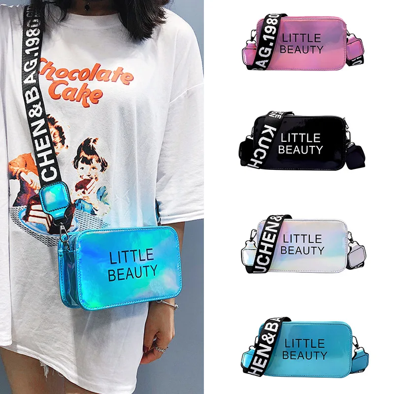 Ins Vogue Little Beauty Laser Shoulder Bag Purse Canvas Belt Korean Fashion Crossbody Messenger Bags Gift For Women Handbags
Ins Vogue Little Beauty Laser Shoulder Bag Purse Canvas Belt Korean Fashion Crossbody Messenger Bags Gift For Women Handbags
