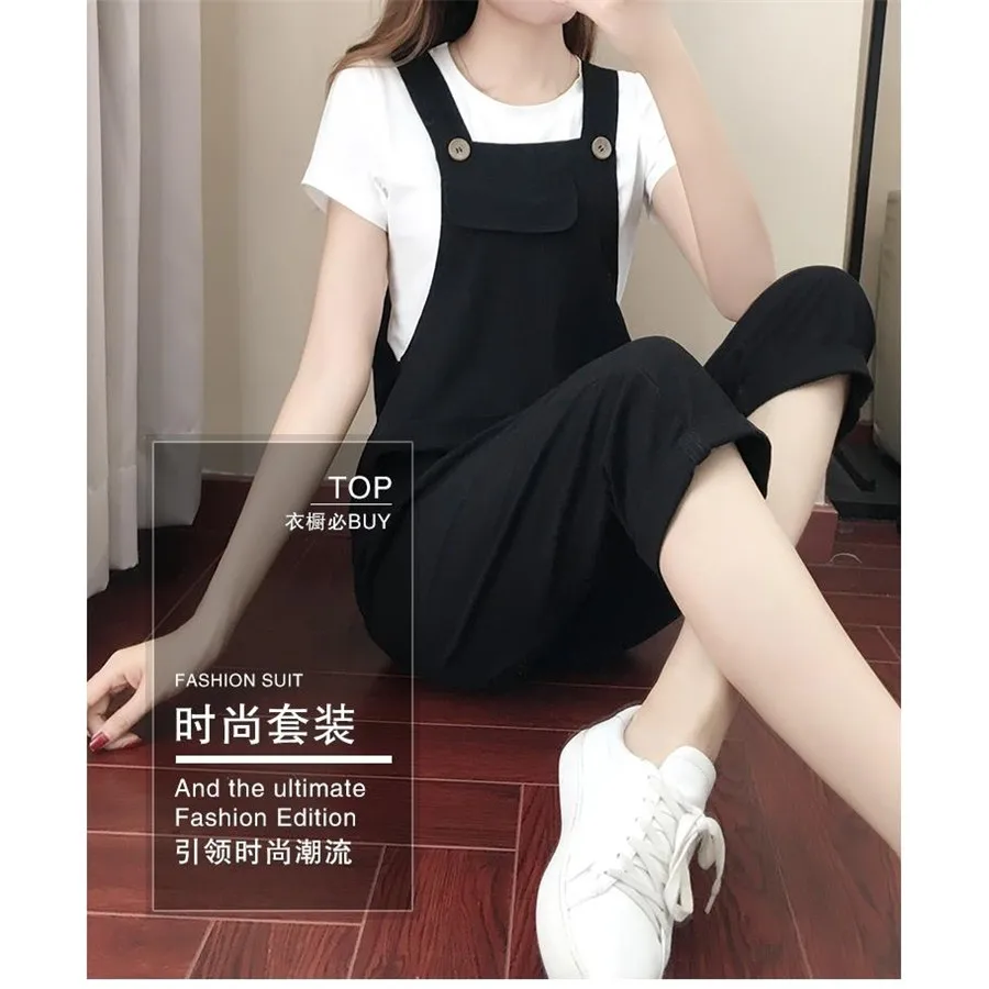 Jumpsuits Women 2019 Classic Denim Leisure Solid Cotton High Waist Ladies Overalls Students Lovely Womens Ankle-length Pants
Jumpsuits Women 2019 Classic Denim Leisure Solid Cotton High Waist Ladies Overalls Students Lovely Womens Ankle-length Pants