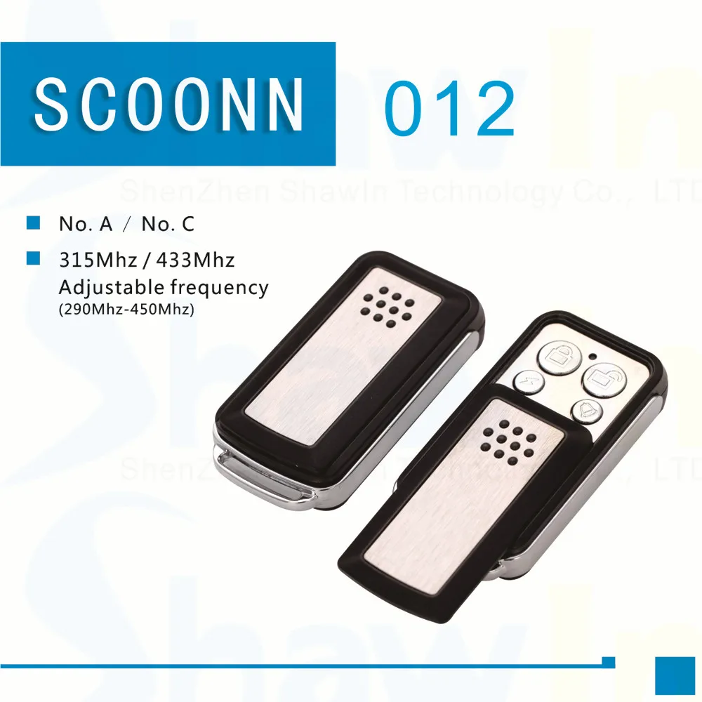 Image 100pcs SK012 free shipping fixed code NO.A 434MHz copy remote, sub remote key for digital counter lock smith remote copy machine