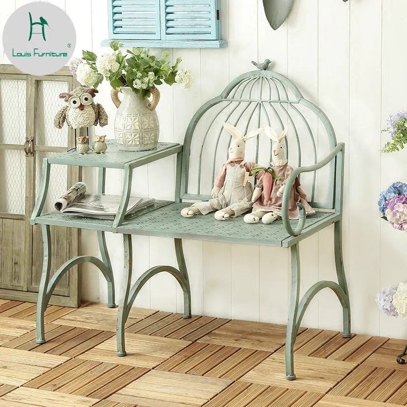 Louis Fashion Garden Chairs American Rural Antique Iron Band Side Table Modern Park Outdoor Balcony Shop Decoration
Louis Fashion Garden Chairs American Rural Antique Iron Band Side Table Modern Park Outdoor Balcony Shop Decoration